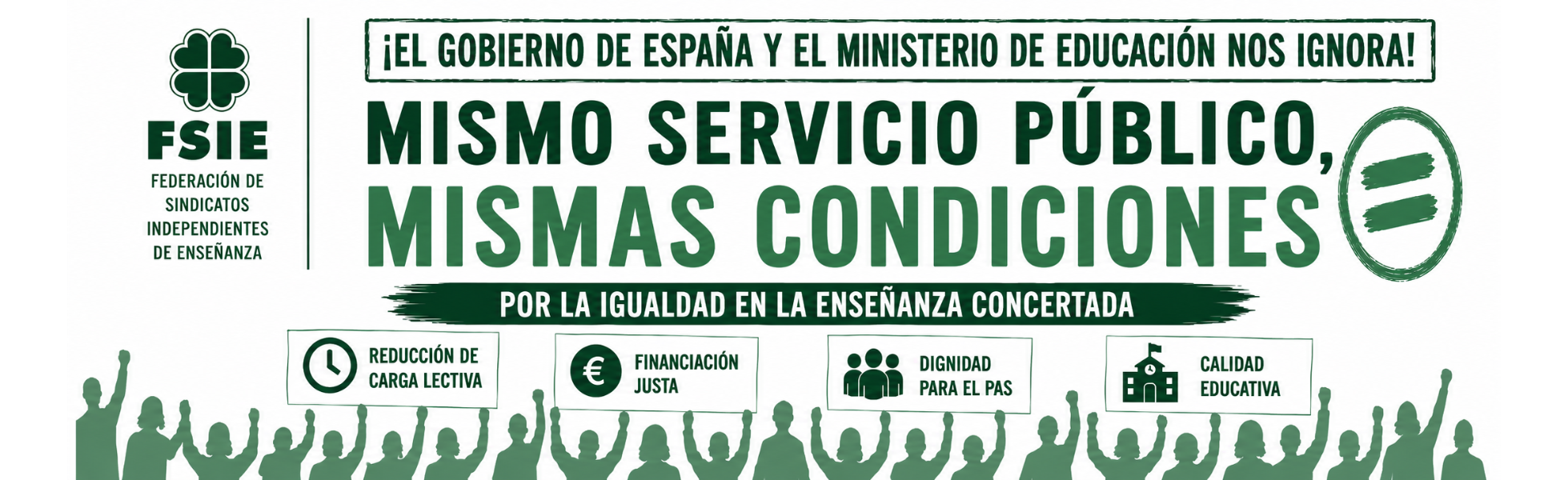 Mismo servicio público = Mismas condiciones